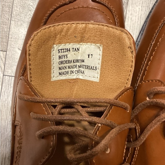 Felipe Stefani Boys Leather Shoes Size Y 7 - Picture 9 of 9